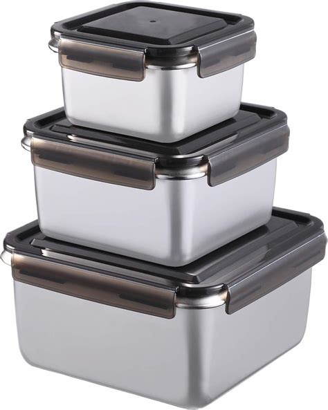 steel boxes for food storage|stainless steel containers.